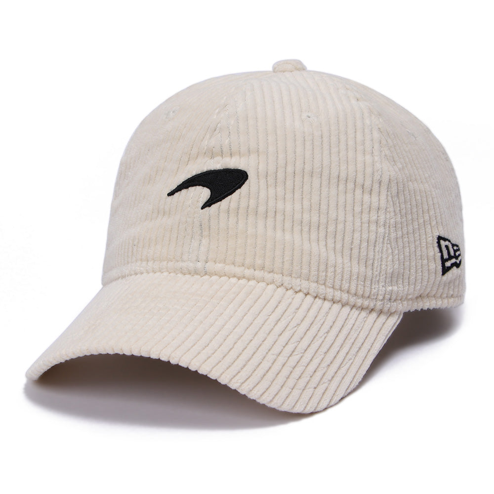 New Era Mclaren Racing Corduroy Chrome White 9TWENTY Adjustable Cap