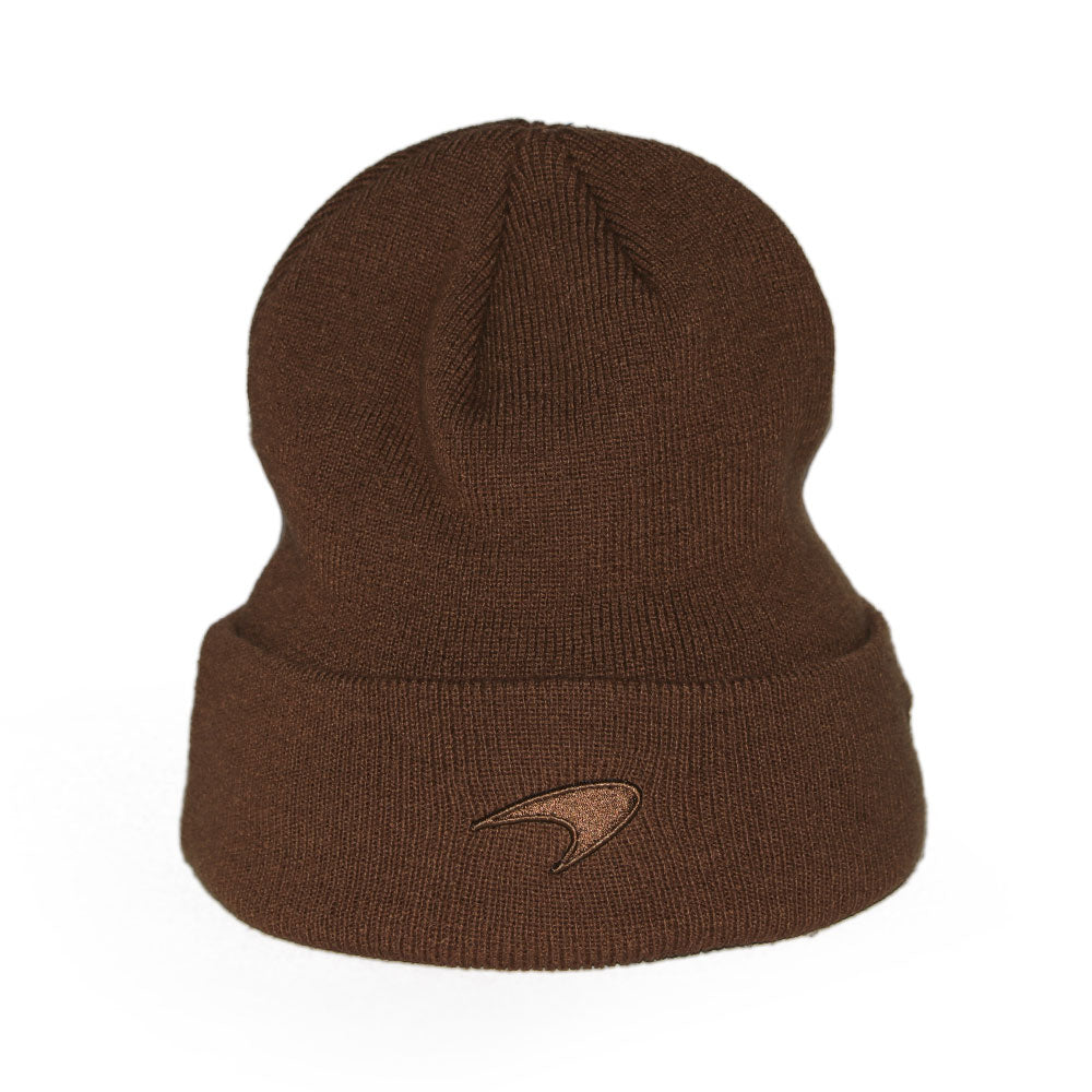 New Era Mclaren Racing Deep Auburn 6 Dart Cuff Beanie