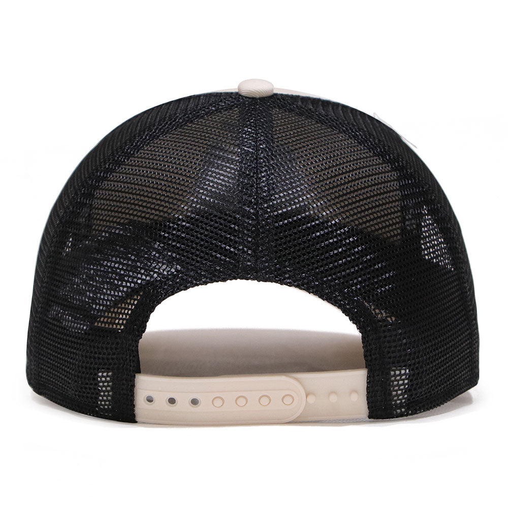 New Era Newcastle United FC Light Cream 9FORTY E-Frame Trucker Cap