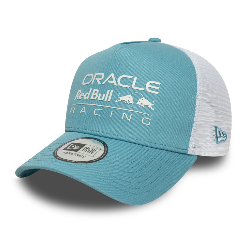 New Era Red Bull Racing Blue Foam Seasonal 9FORTY E-Frame Trucker Cap