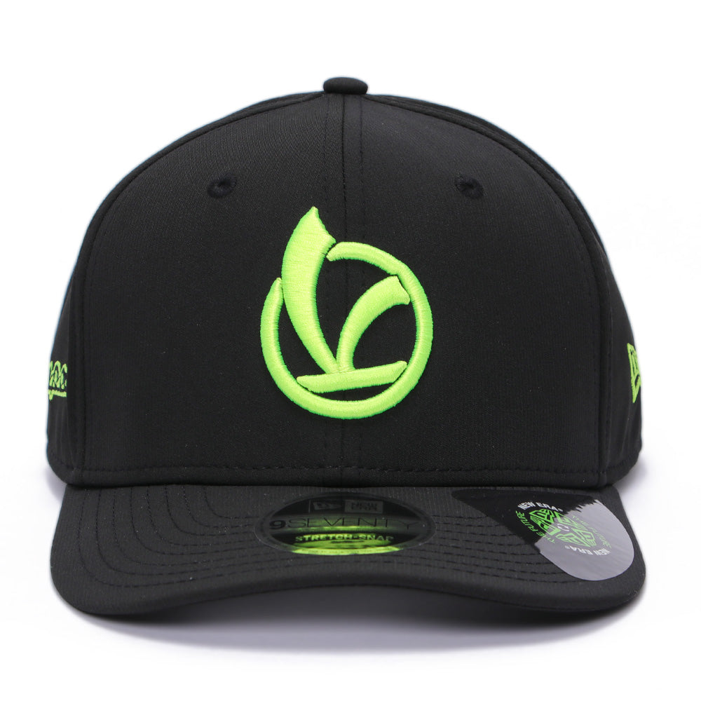 New Era Vespa Piaggio Black Recycled 9SEVENTY Stretch Snapback Cap