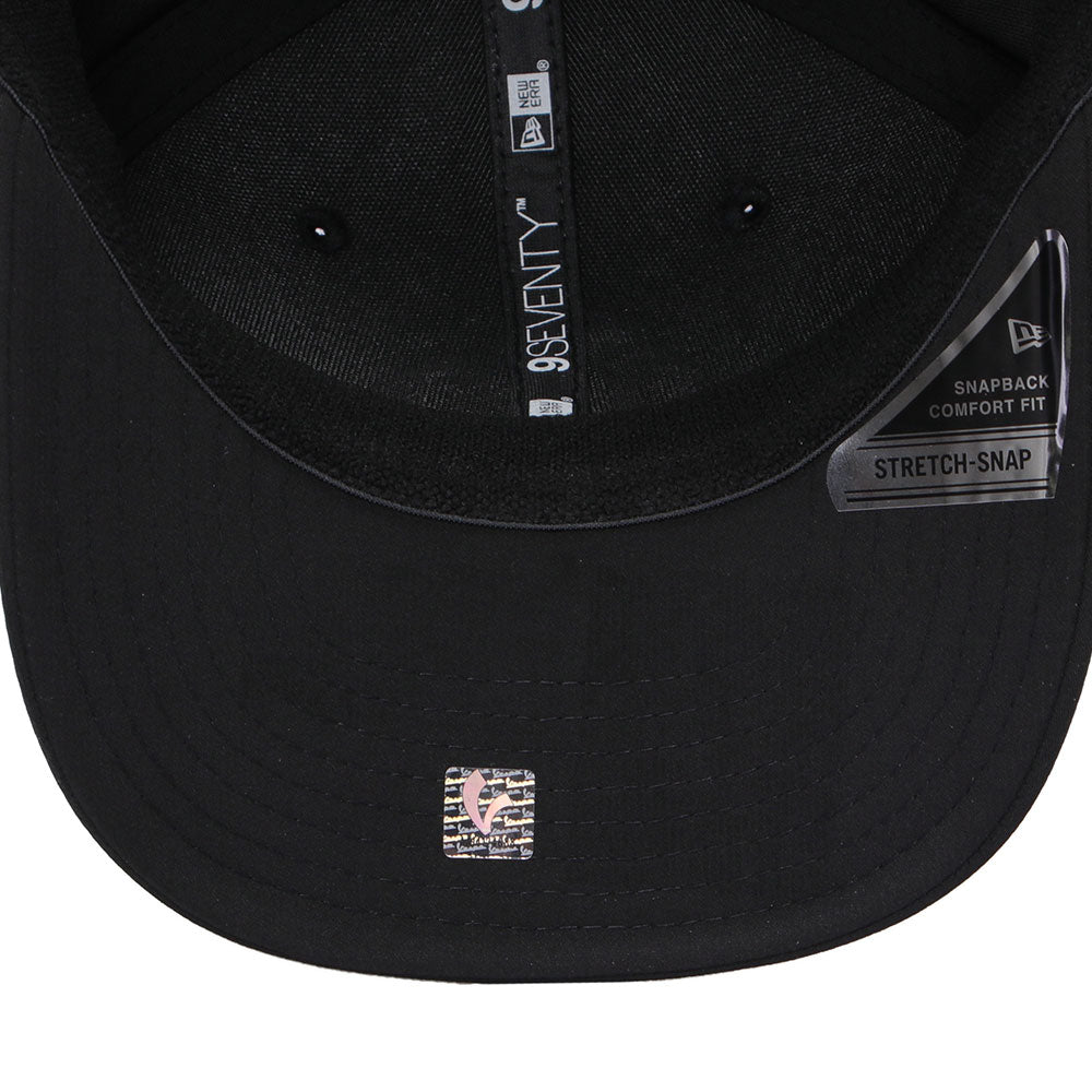 New Era Vespa Piaggio Black Recycled 9SEVENTY Stretch Snapback Cap