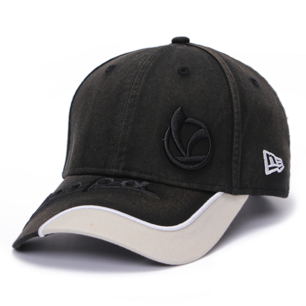 New Era Vespa Piaggio Black Stone Distressed 9FORTY Adjustable Cap