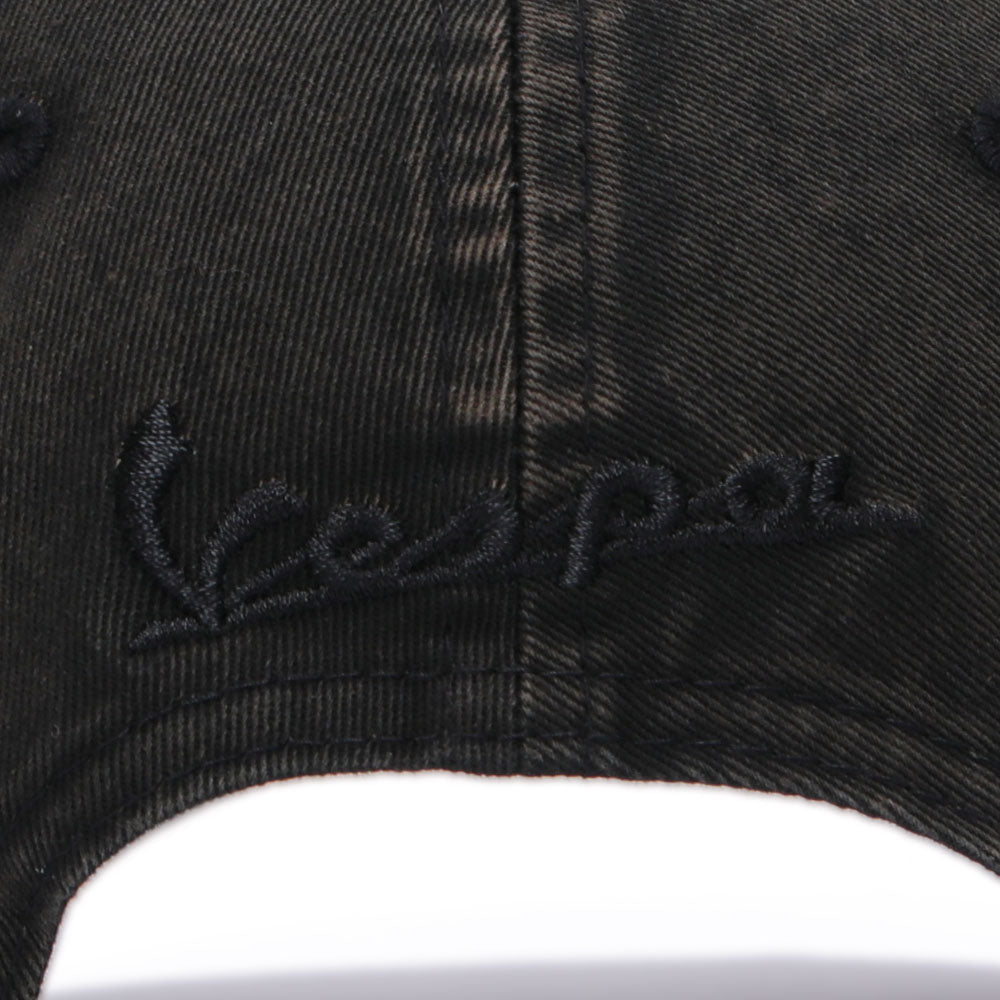 New Era Vespa Piaggio Black Stone Distressed 9FORTY Adjustable Cap