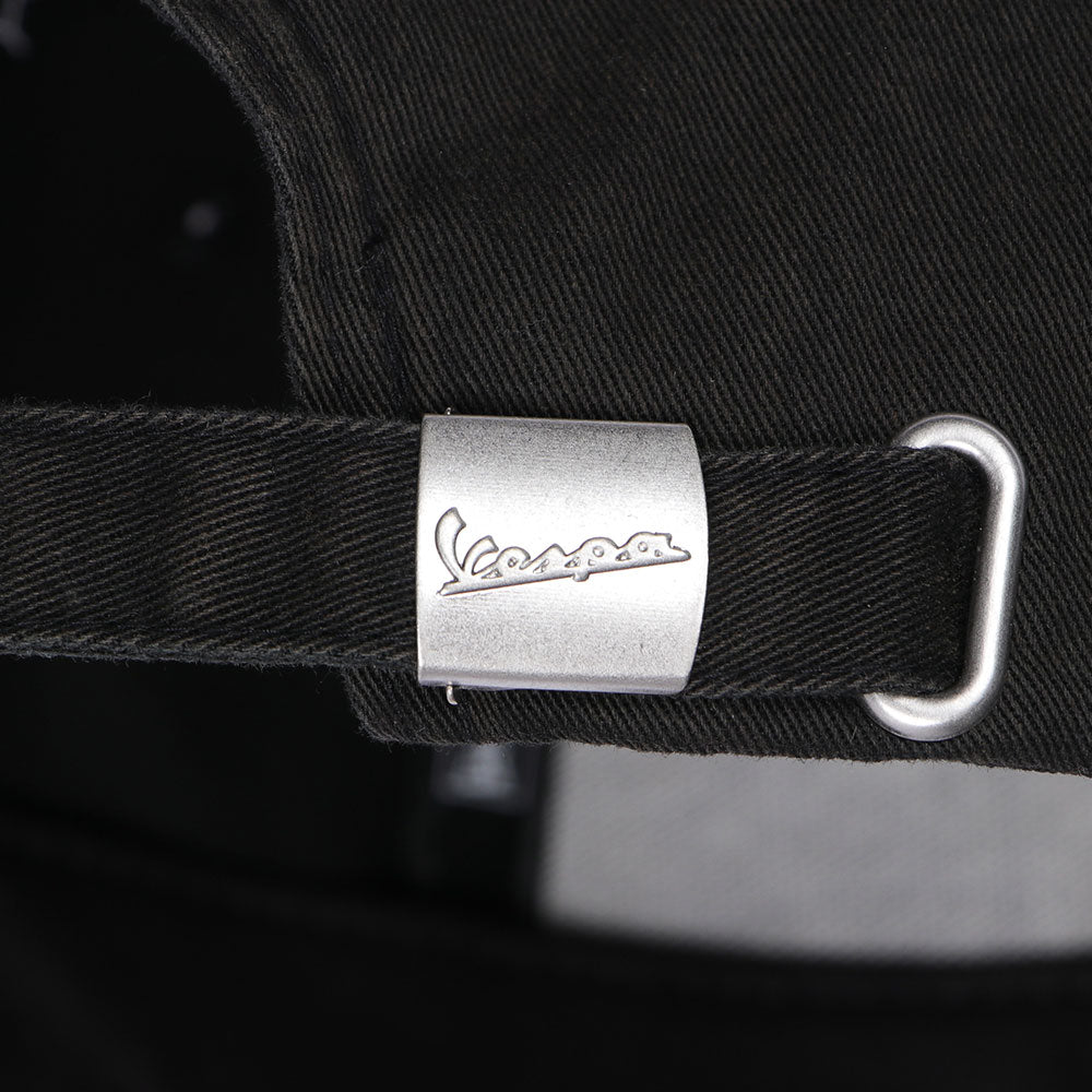 New Era Vespa Piaggio Black Stone Distressed 9FORTY Adjustable Cap