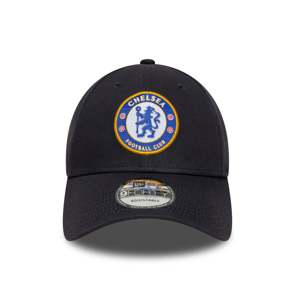 New Era Chelsea FC EMEA Football Navy Core 9FORTY Snapback Cap