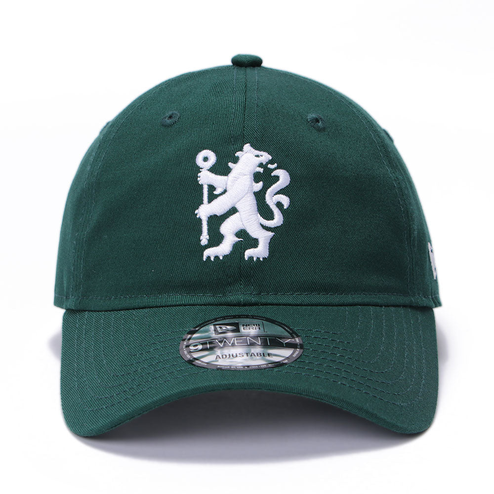 New Era Chelsea FC Lion Crest Seasonal Dark Green 9TWENTY Adjustable Cap