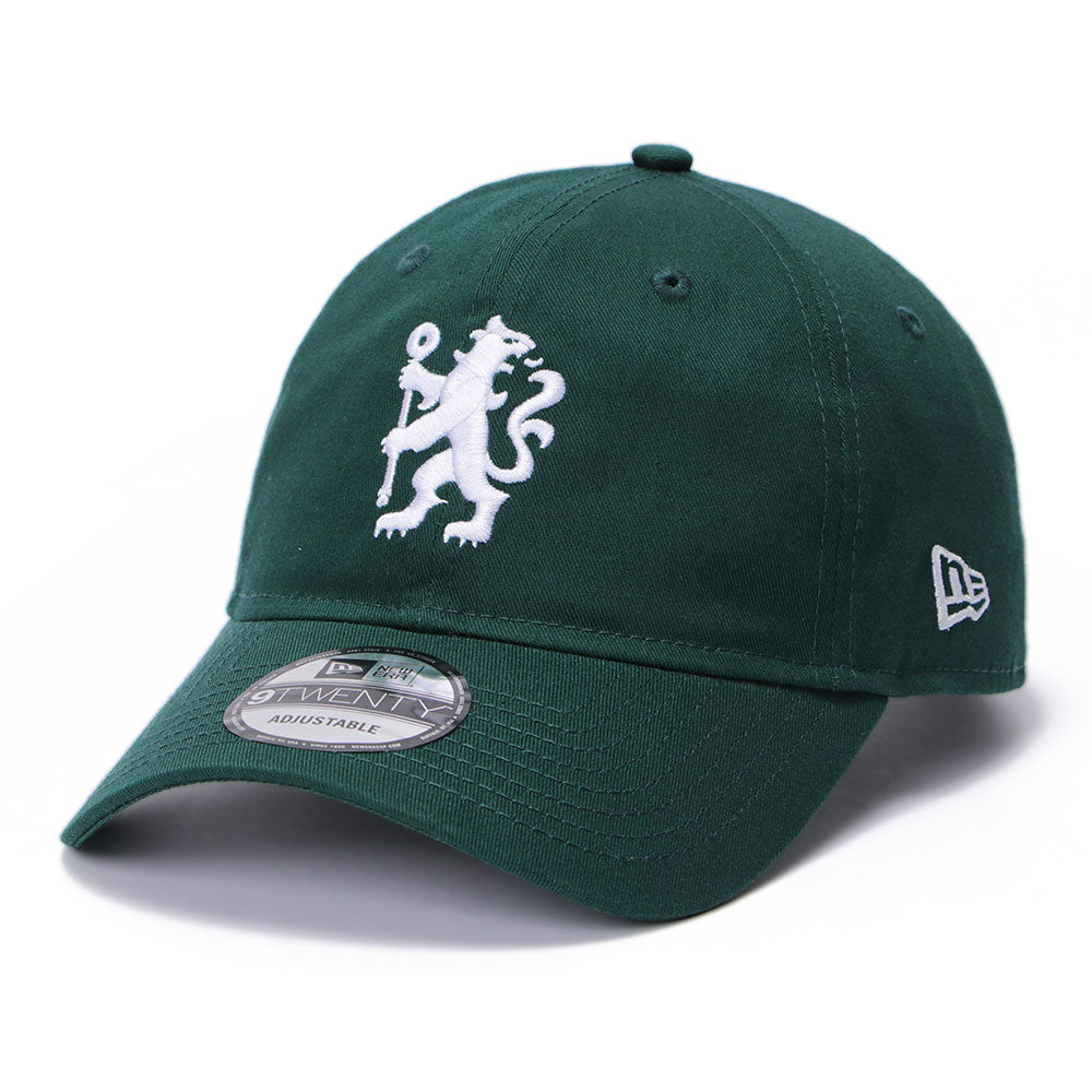 New Era Chelsea FC Lion Crest Seasonal Dark Green 9TWENTY Adjustable Cap