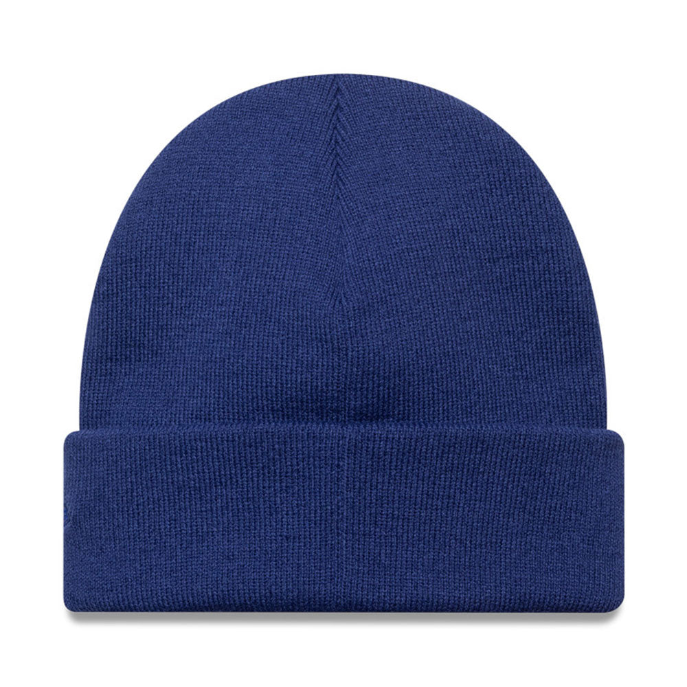 New Era Los Angeles Dodgers Mini Logo Dark Royal Knit Medium Cuff Beanie