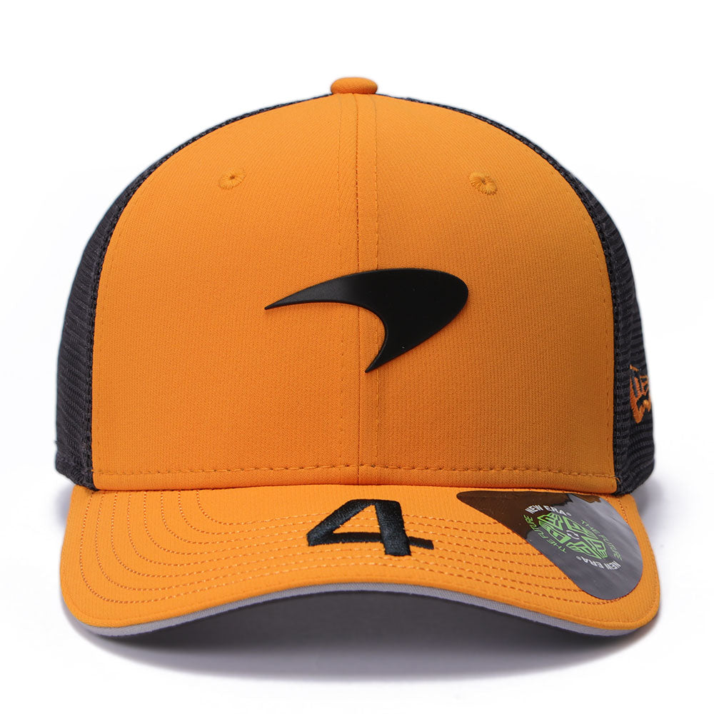 New Era McLaren Racing Lando Norris Medium Orange 9SEVENTY Stretch Snapback Cap