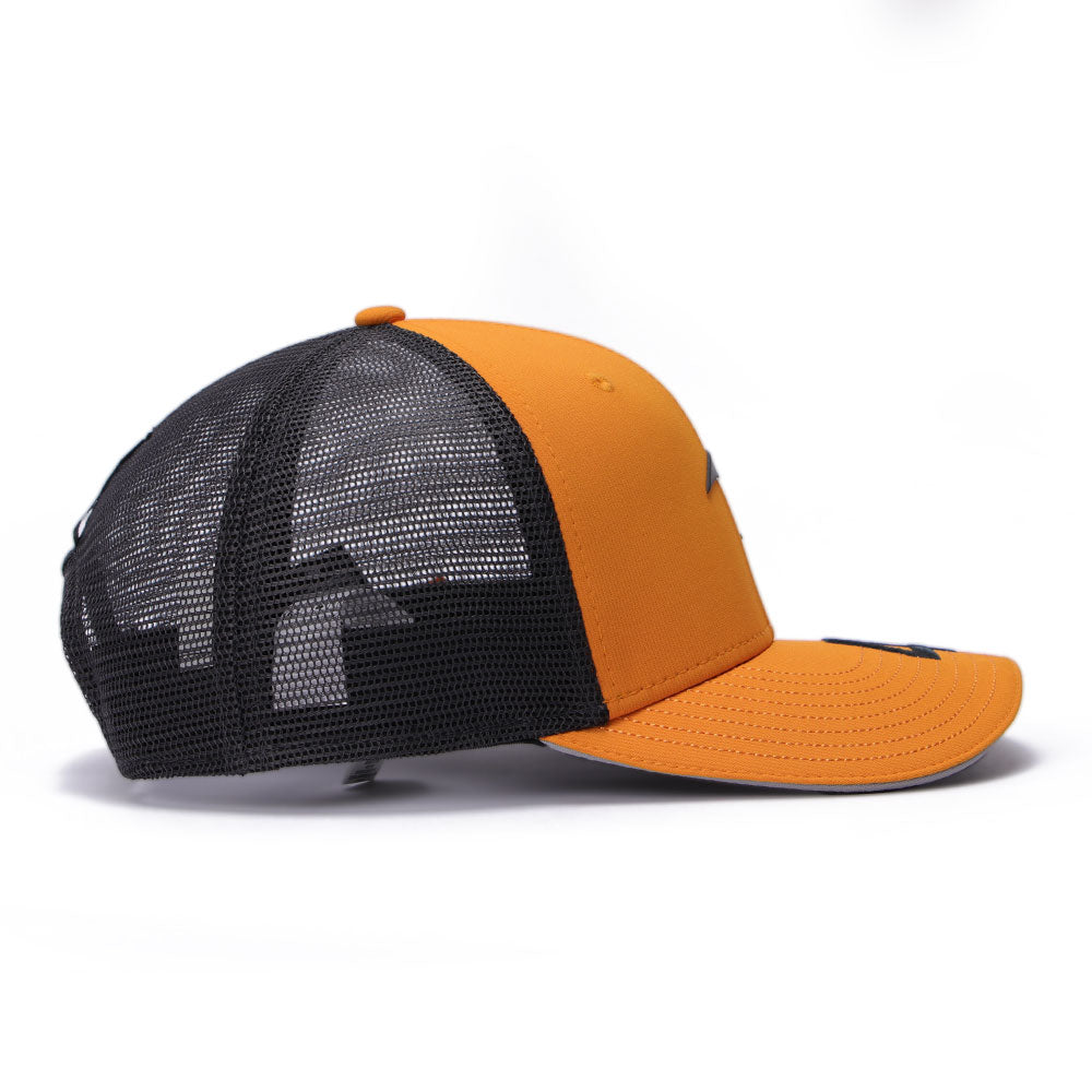 New Era McLaren Racing Lando Norris Medium Orange 9SEVENTY Stretch Snapback Cap