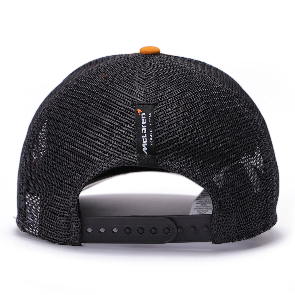 New Era McLaren Racing Lando Norris Medium Orange 9SEVENTY Stretch Snapback Cap