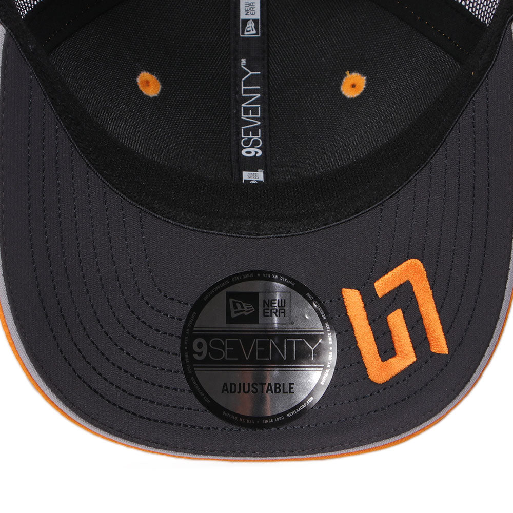 New Era McLaren Racing Lando Norris Medium Orange 9SEVENTY Stretch Snapback Cap