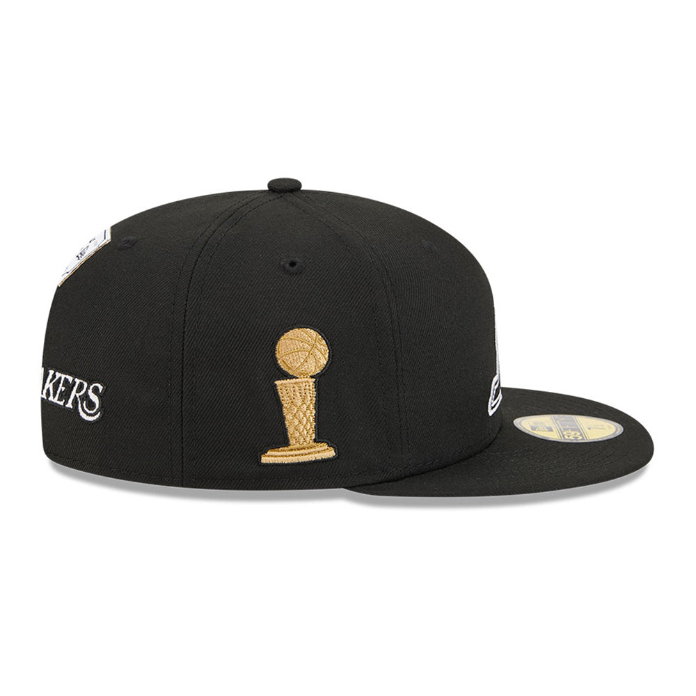 New Era Los Angeles Lakers Alpha Industries 26164 Black 59FIFTY Fitted Cap (ONLINE EXCLUSIVE)