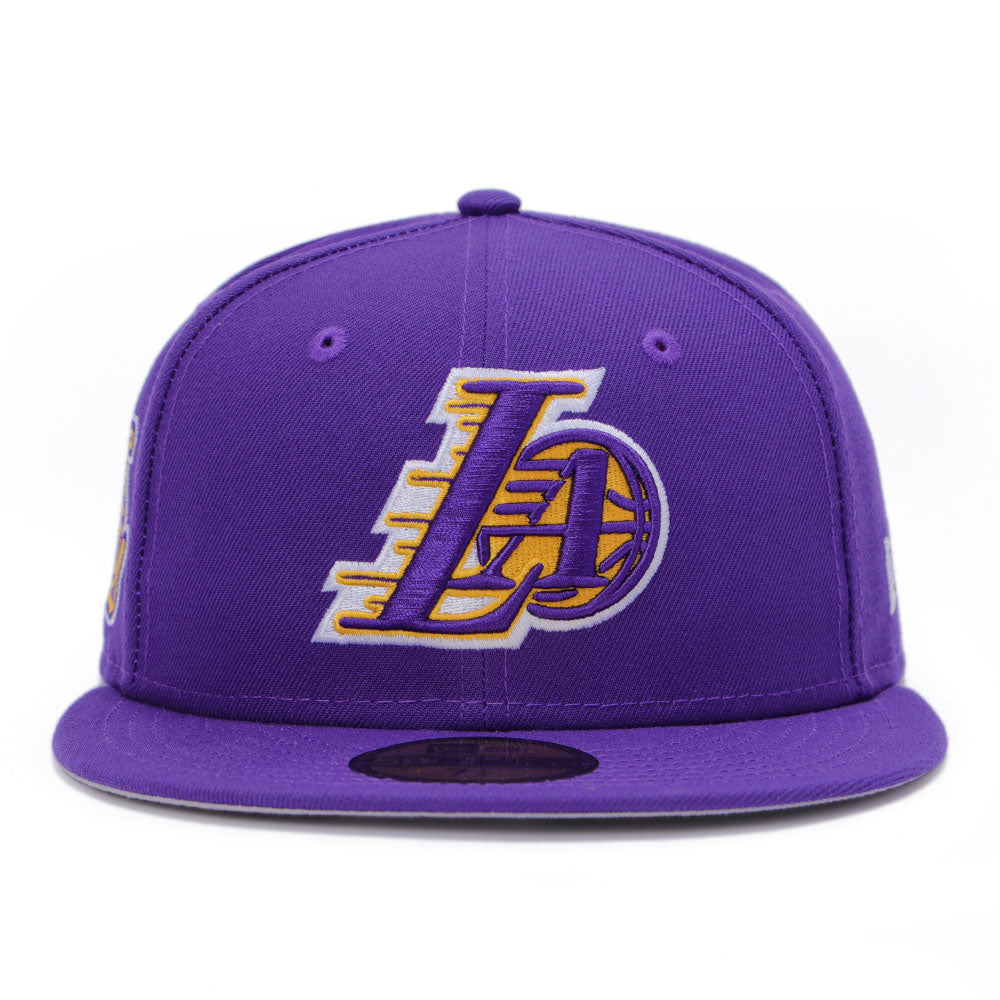 New Era Los Angeles Lakers Deceptor Collection Purple 59FIFTY Fitted Cap