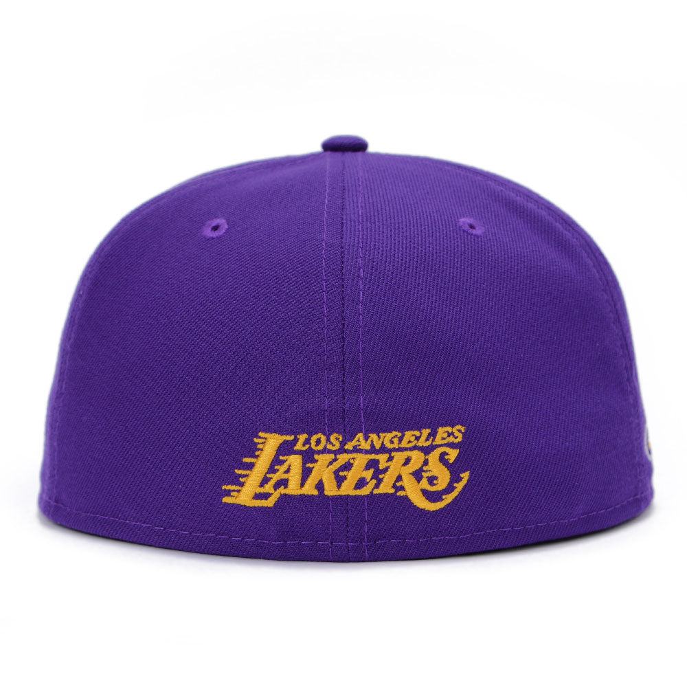 New Era Los Angeles Lakers Deceptor Collection Purple 59FIFTY Fitted Cap