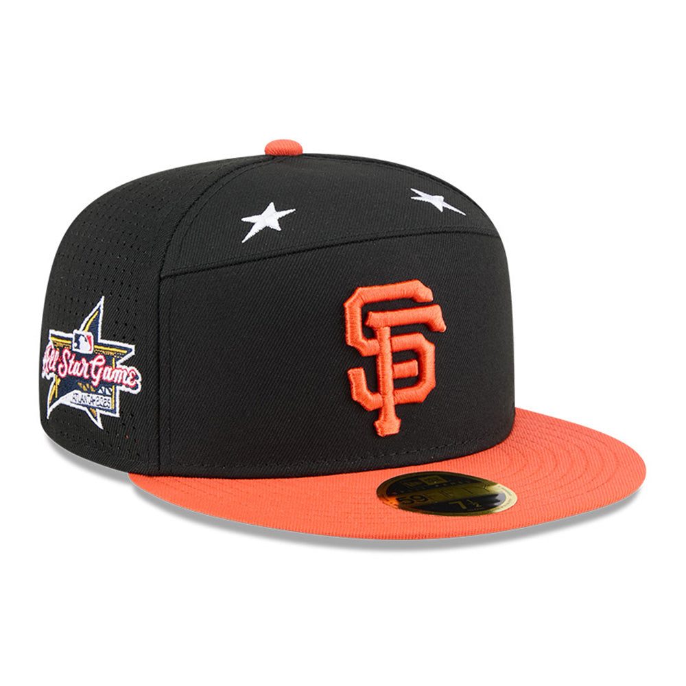 New Era San Francisco Giants 2025 MLB All Star Game Black 59FIFTY Split Panel Fitted Cap
