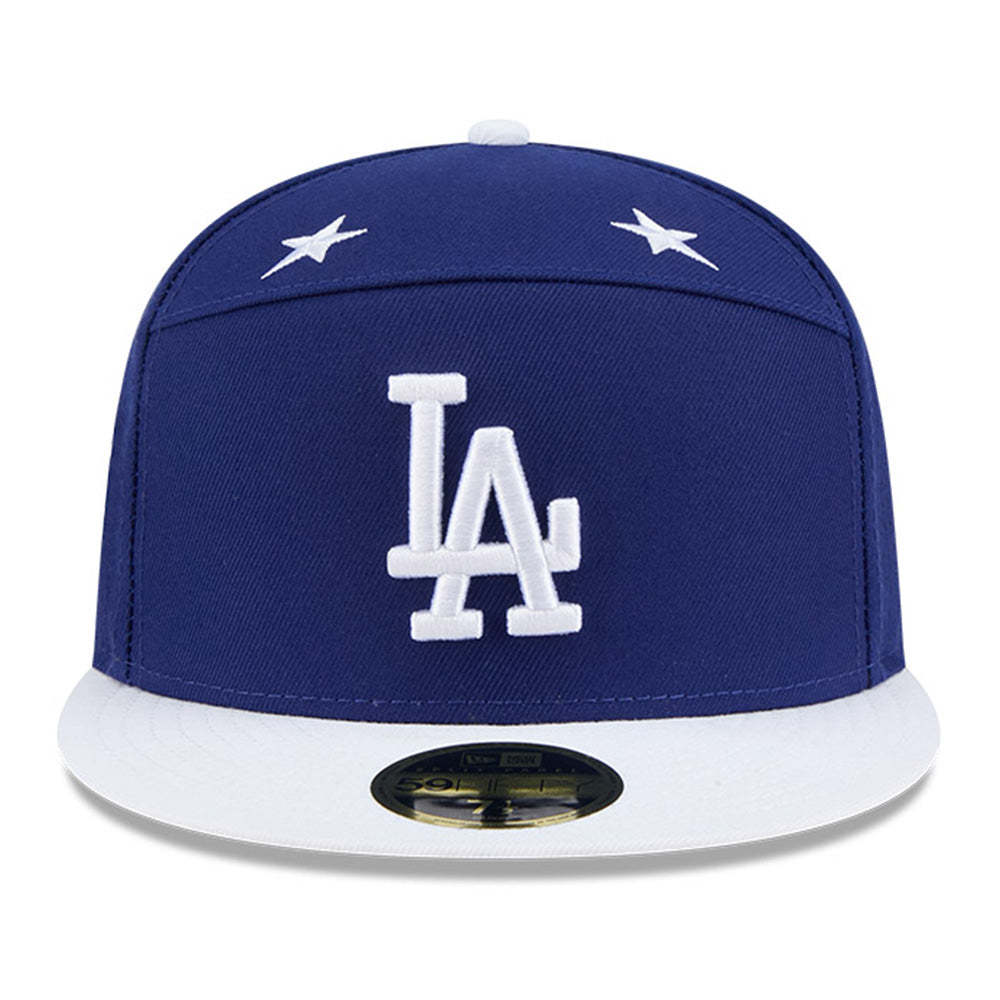 New Era Los Angeles Dodgers 2025 All Star Game Dark Blue 59FIFTY Split Panel Fitted Cap