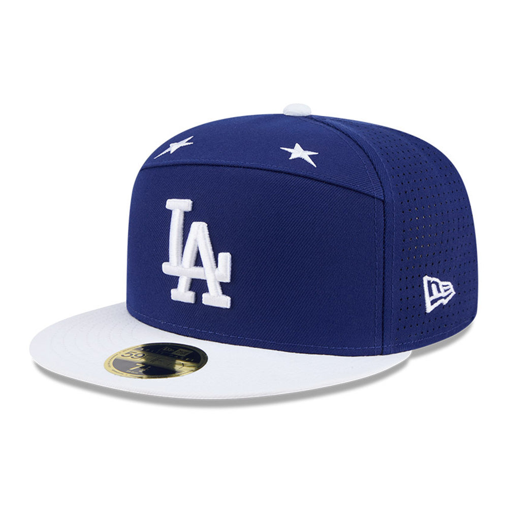New Era Los Angeles Dodgers 2025 All Star Game Dark Blue 59FIFTY Split Panel Fitted Cap