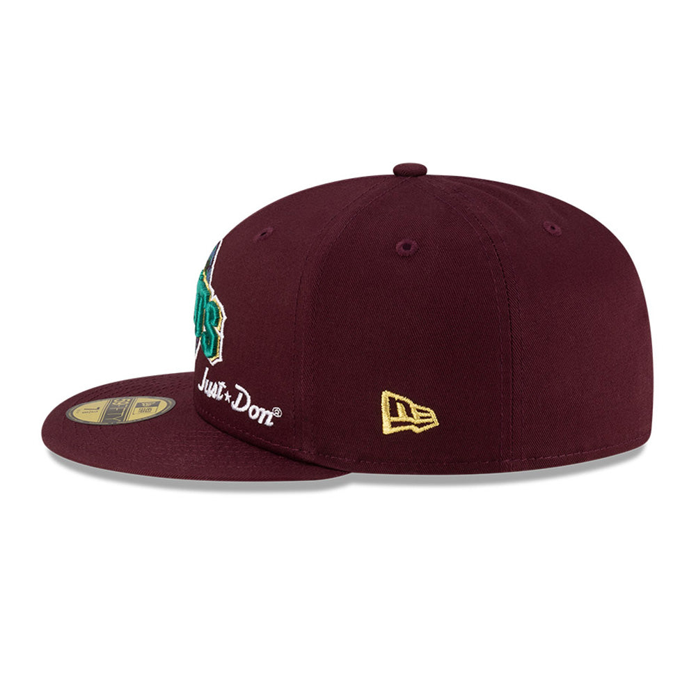 New Era San Francisco Giants Just Don x MLB Earth Day Maroon 59FIFTY Fitted Cap
