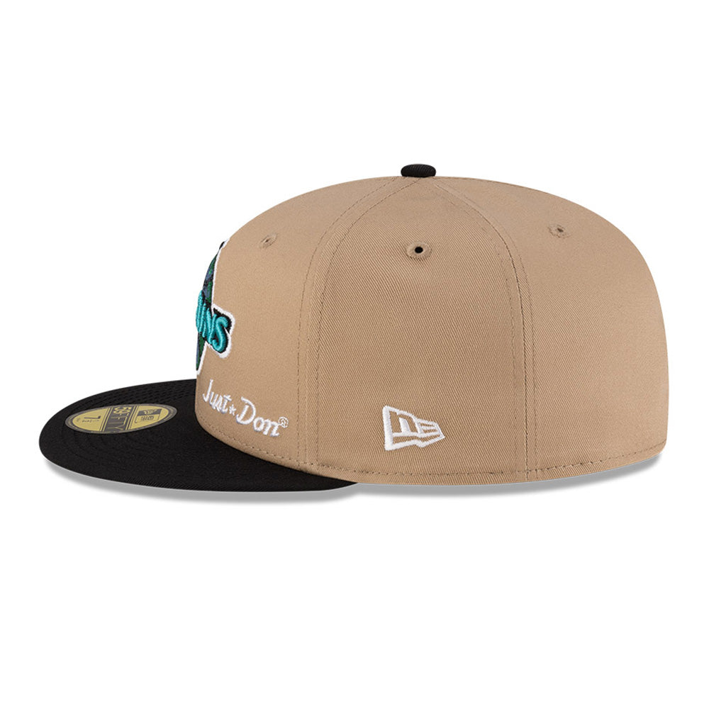 New Era Florida Marlins Just Don x MLB Earth Day Camel 59FIFTY Fitted Cap
