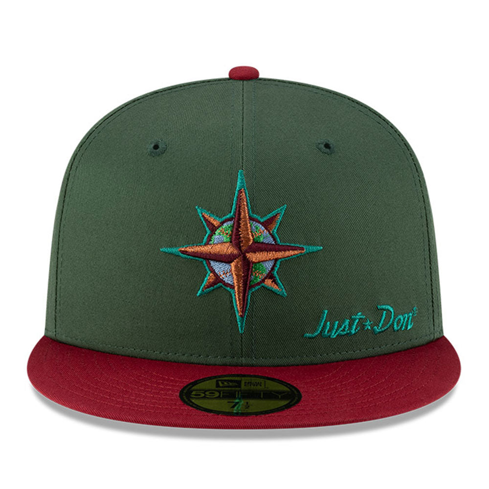 New Era Seattle Mariners Just Don x MLB Earth Day Green 59FIFTY Fitted Cap
