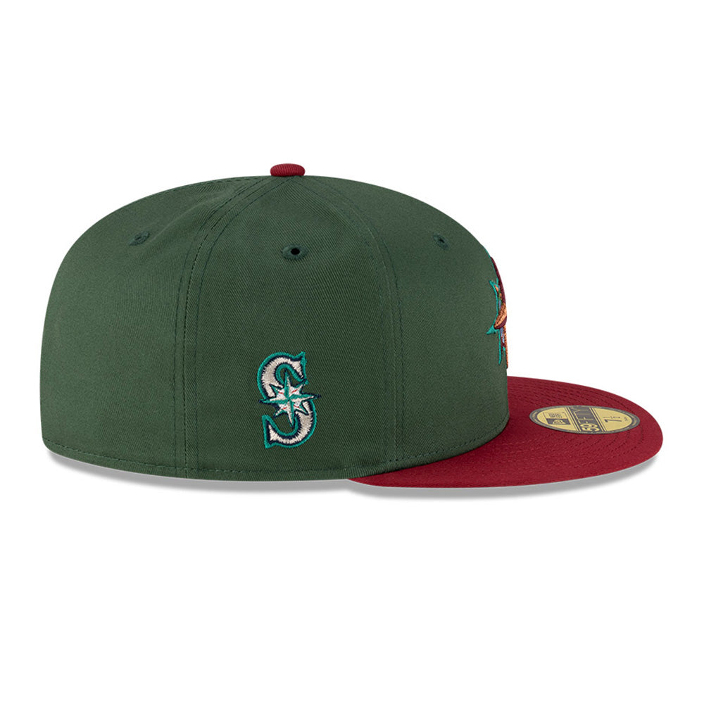 New Era Seattle Mariners Just Don x MLB Earth Day Green 59FIFTY Fitted Cap