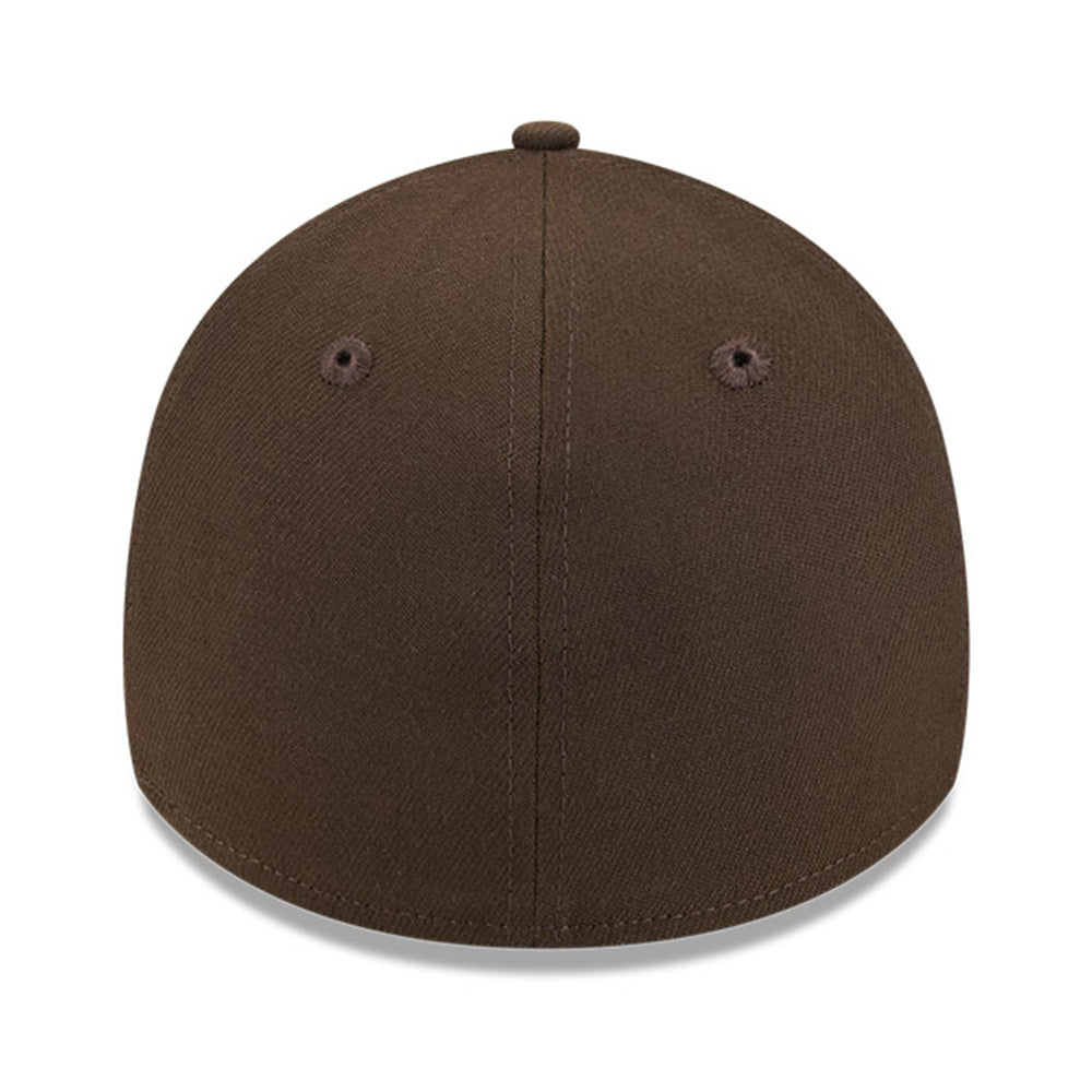 New Era Los Angeles Dodgers Walnut Black Stone 39THIRTY Stretch Adjustable Cap