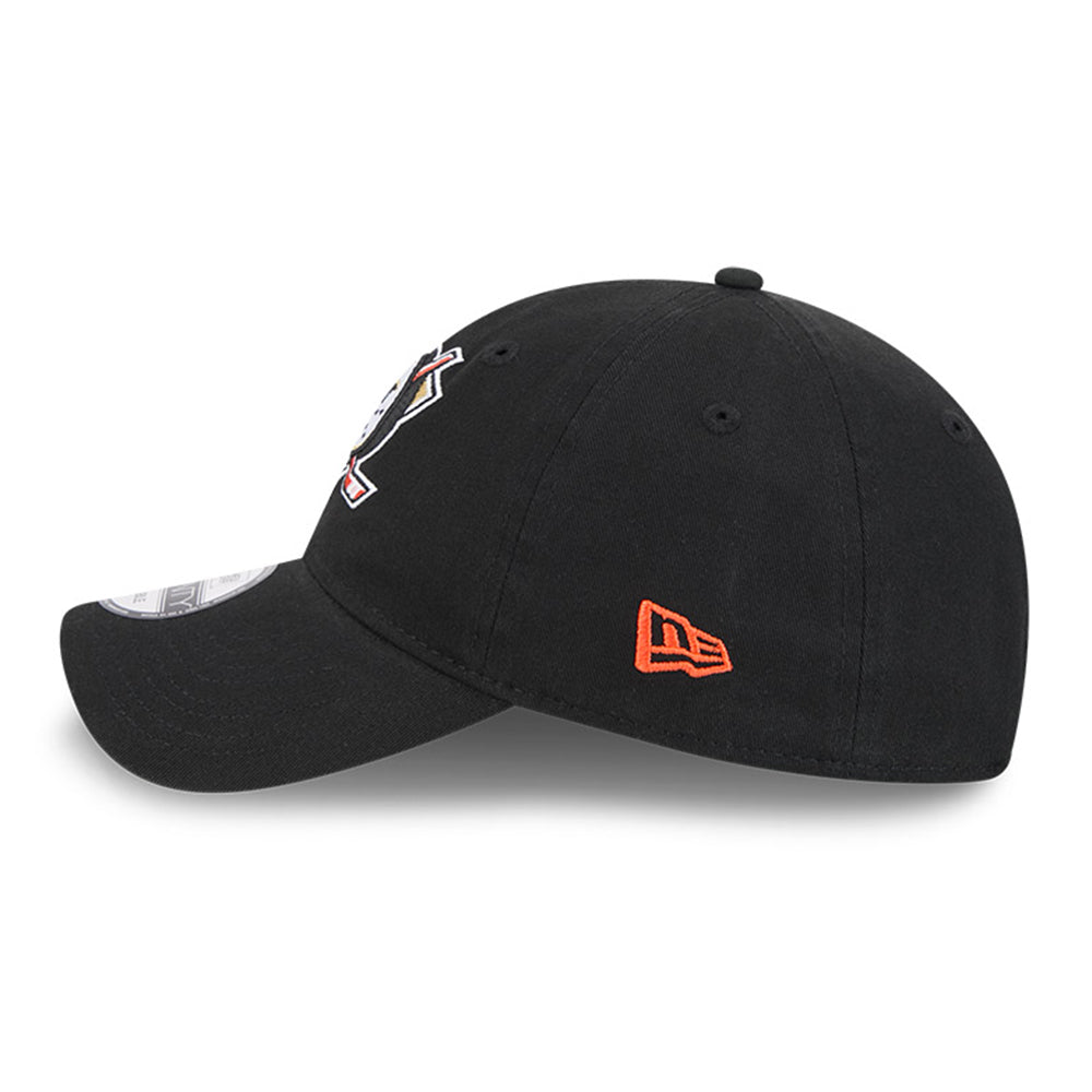 New Era Anaheim Ducks Black Washed 9TWENTY Adjustable Cap