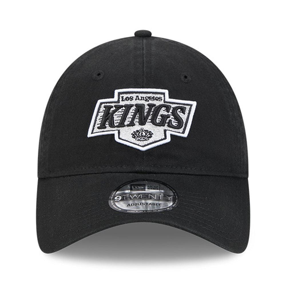 New Era Los Angeles Kings Black Washed 9TWENTY Adjustable Cap