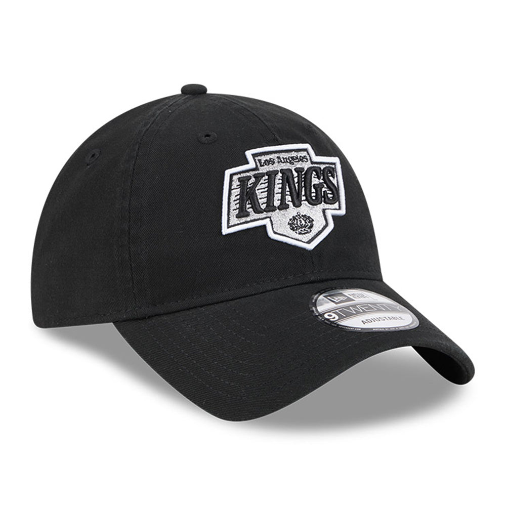 New Era Los Angeles Kings Black Washed 9TWENTY Adjustable Cap