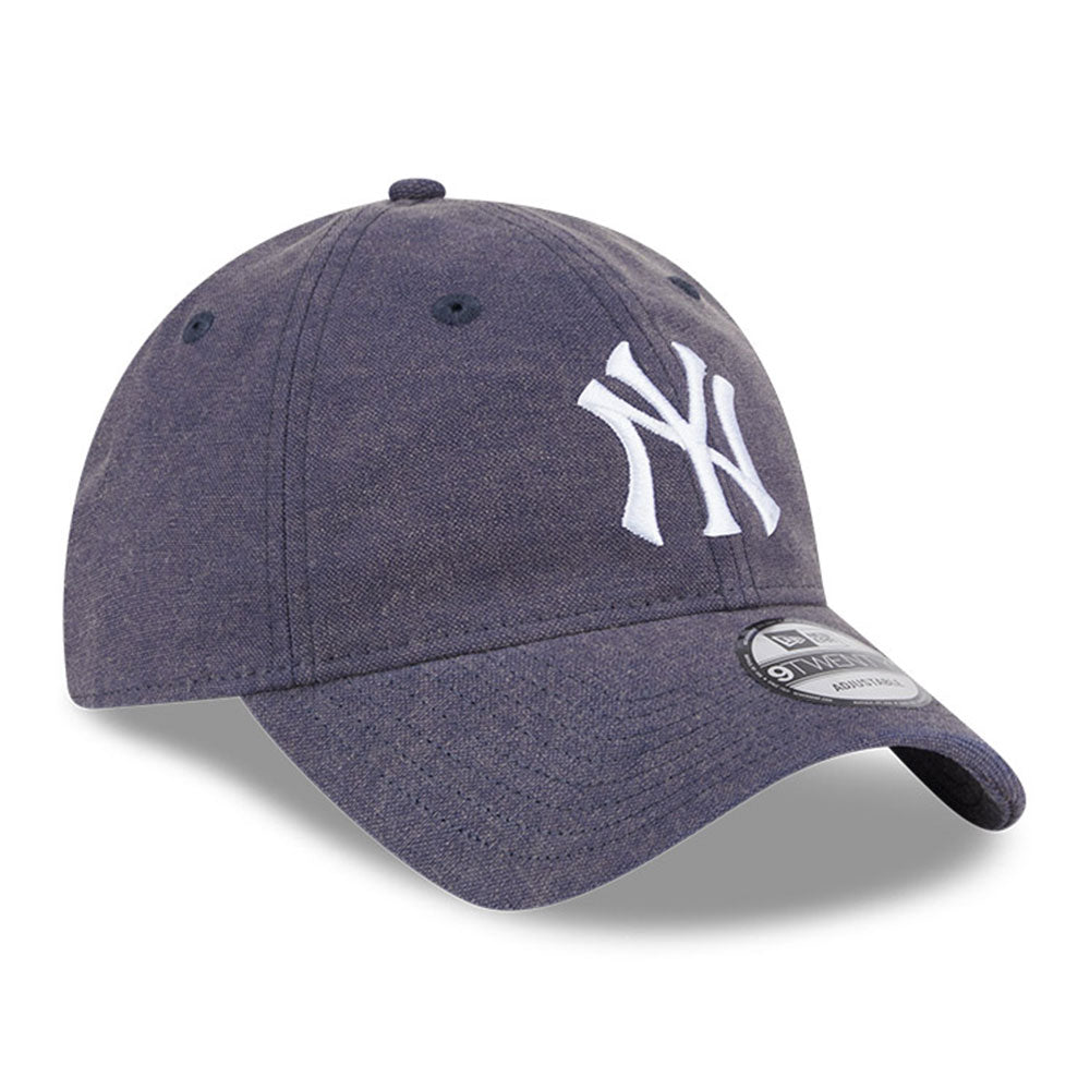 New Era New York Yankees Vintage Canvas Oceanside Blue 9TWENTY Adjustable Cap