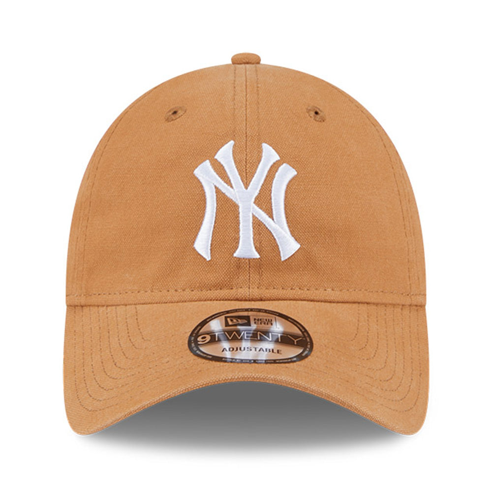 New Era New York Yankees Vintage Canvas Light Bronze 9TWENTY Adjustable Cap
