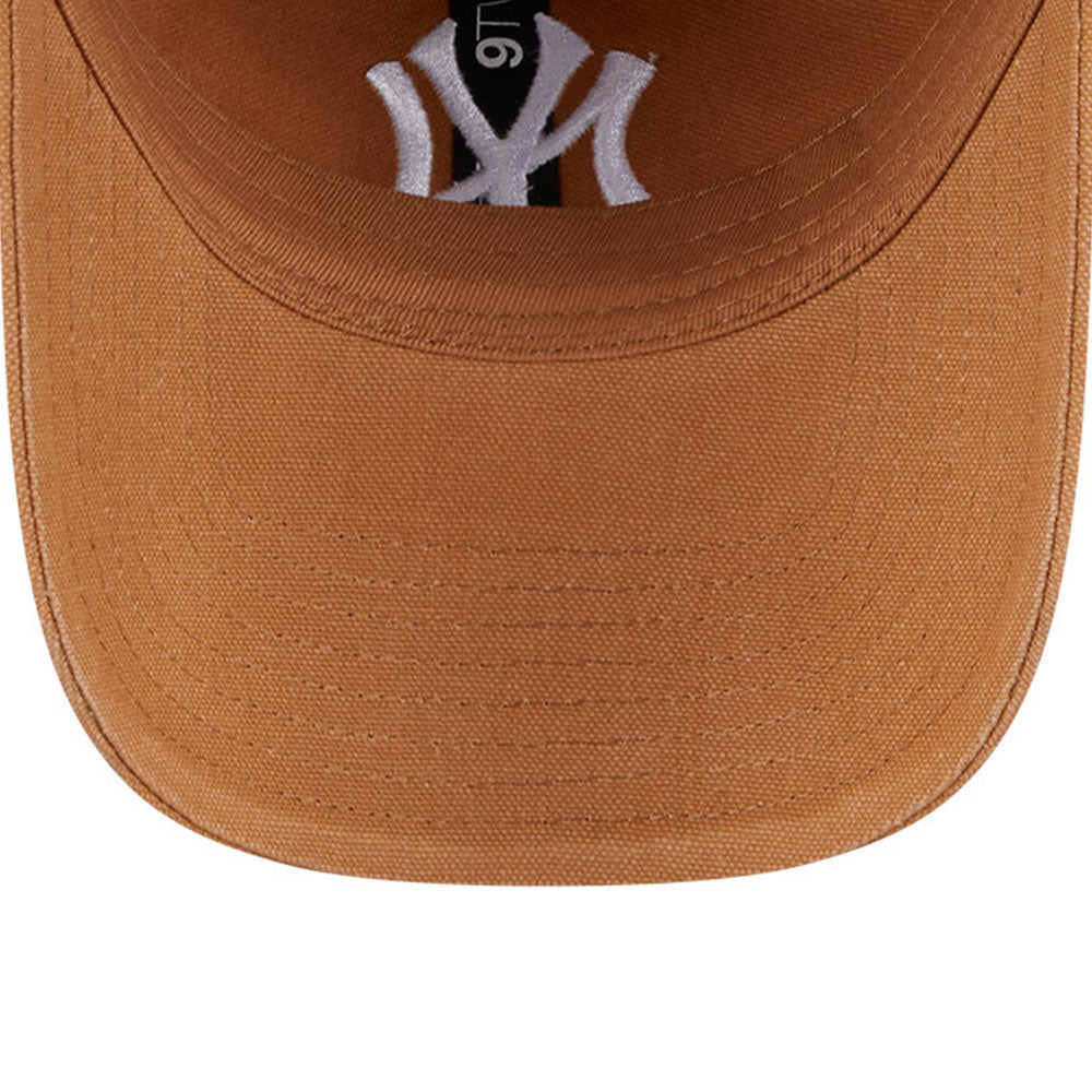 New Era New York Yankees Vintage Canvas Light Bronze 9TWENTY Adjustable Cap