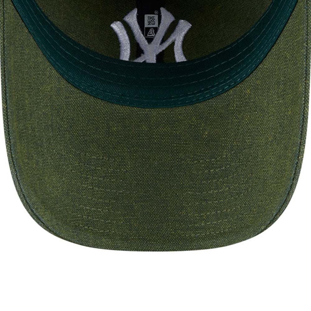 New Era New York Yankees Vintage Canvas Dark Green 9TWENTY Adjustable Cap