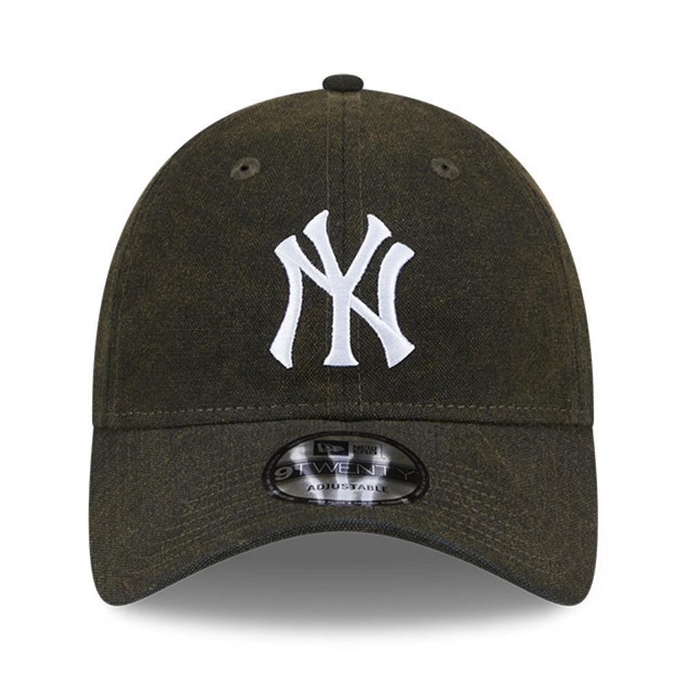 New Era New York Yankees Vintage Canvas Black 9TWENTY Adjustable Cap