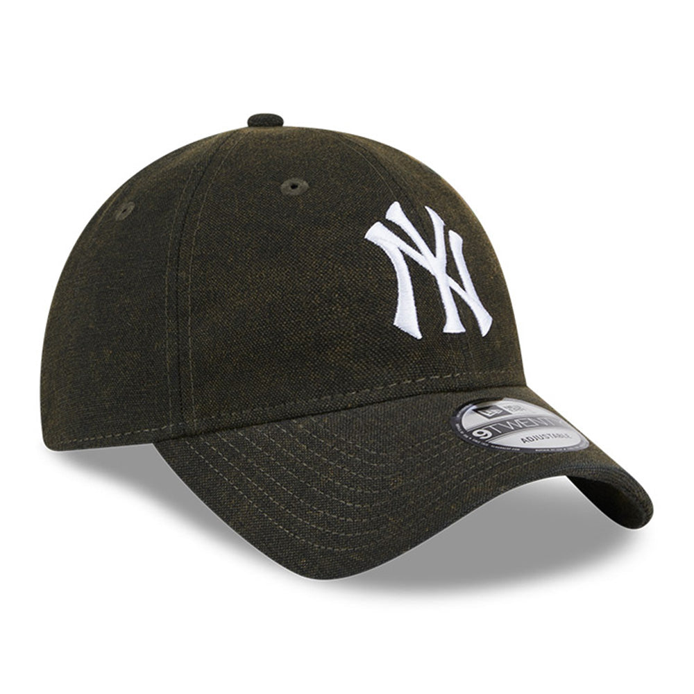New Era New York Yankees Vintage Canvas Black 9TWENTY Adjustable Cap