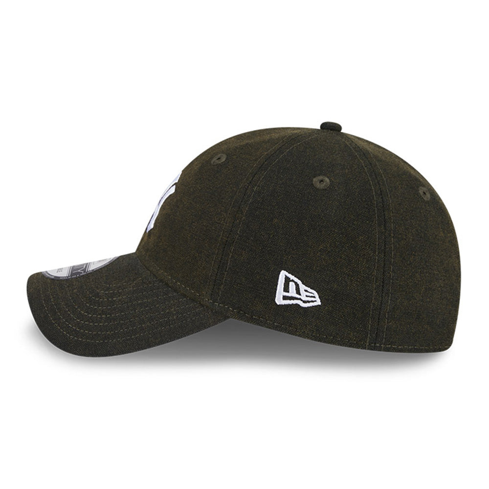 New Era New York Yankees Vintage Canvas Black 9TWENTY Adjustable Cap