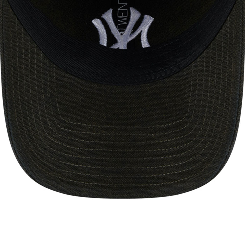 New Era New York Yankees Vintage Canvas Black 9TWENTY Adjustable Cap