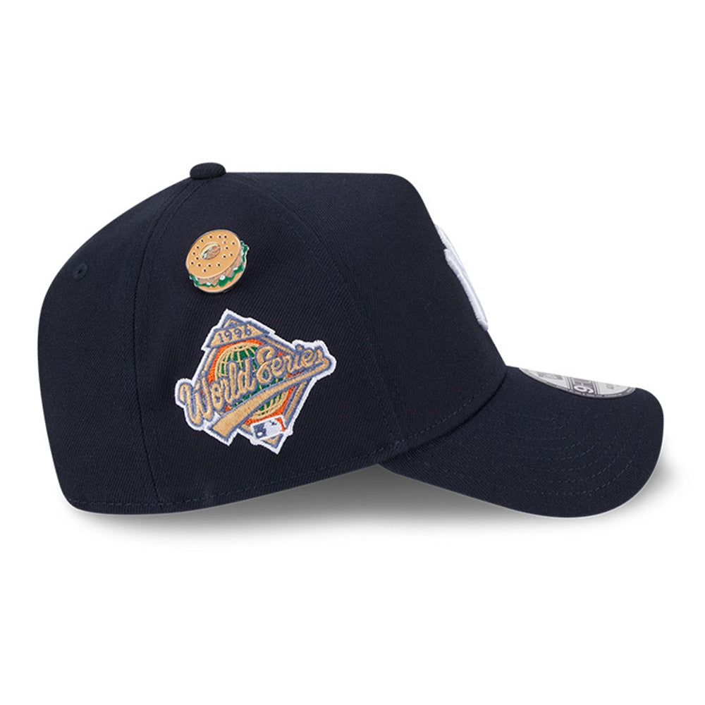 New Era New York Yankees Local Dishes Navy 9FORTY A-Frame Adustable Cap