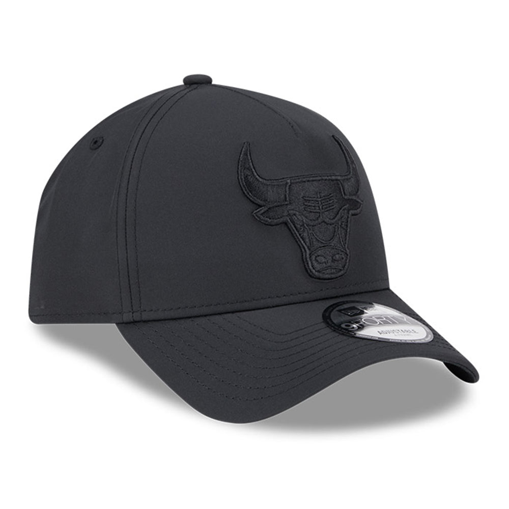 New Era Chicago Bulls Q325 DWR Pro Light Black 9FORTY A-Frame Adjustable Cap