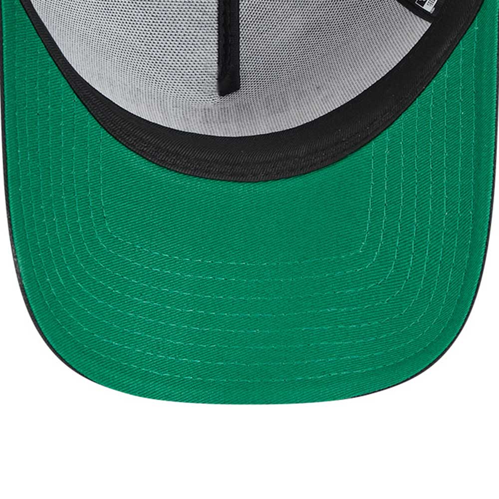 New Era San Antonio Spurs NBA Arch Black 9FORTY A-Frame Adjustable Cap