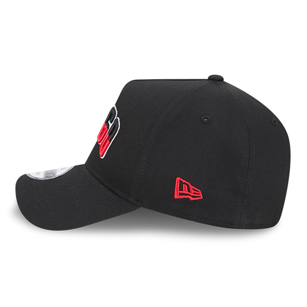 New Era Chicago Bulls NBA Arch Black 9FORTY A-Frame Adjustable Cap