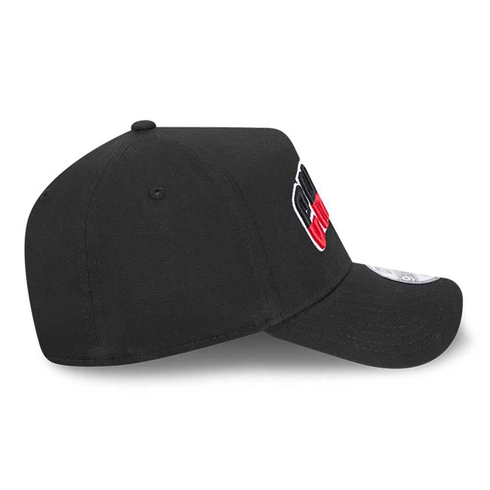 New Era Chicago Bulls NBA Arch Black 9FORTY A-Frame Adjustable Cap