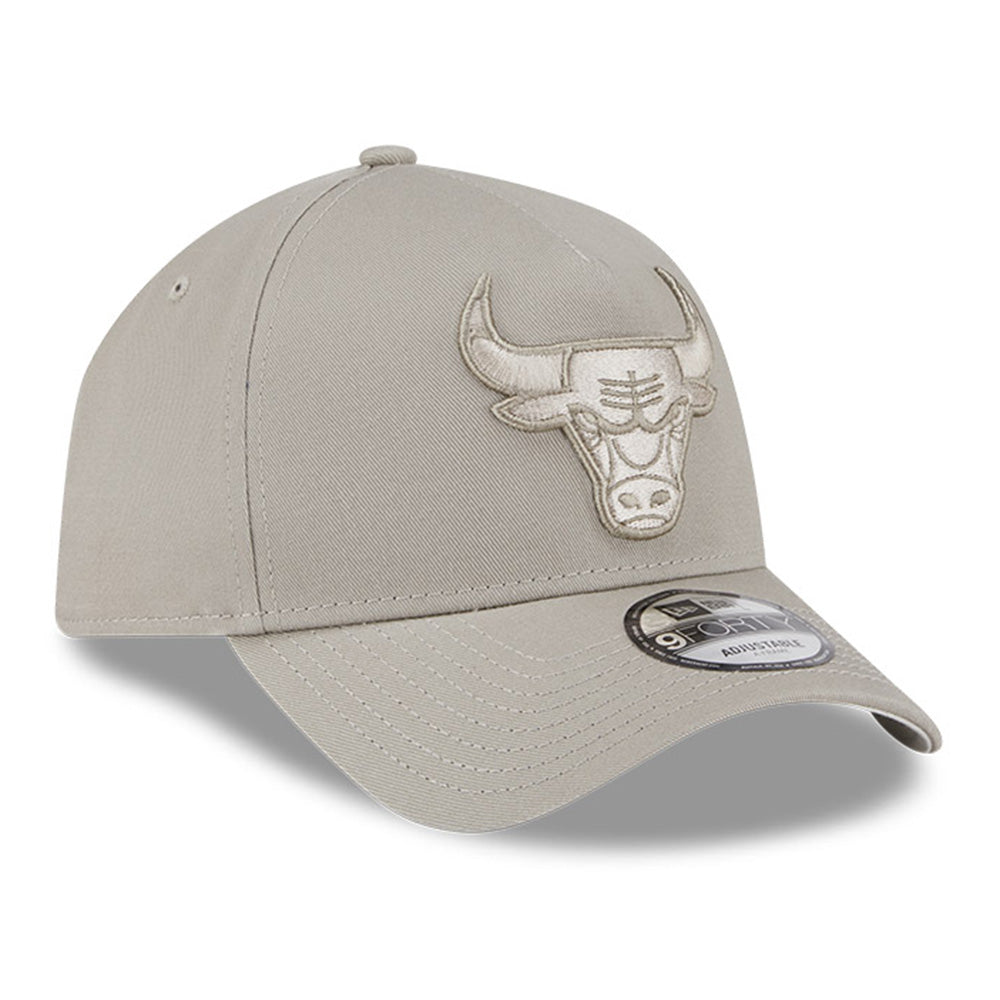 New Era Chicago Bulls Pebble Stone 9FORTY A-Frame Adjustable Cap