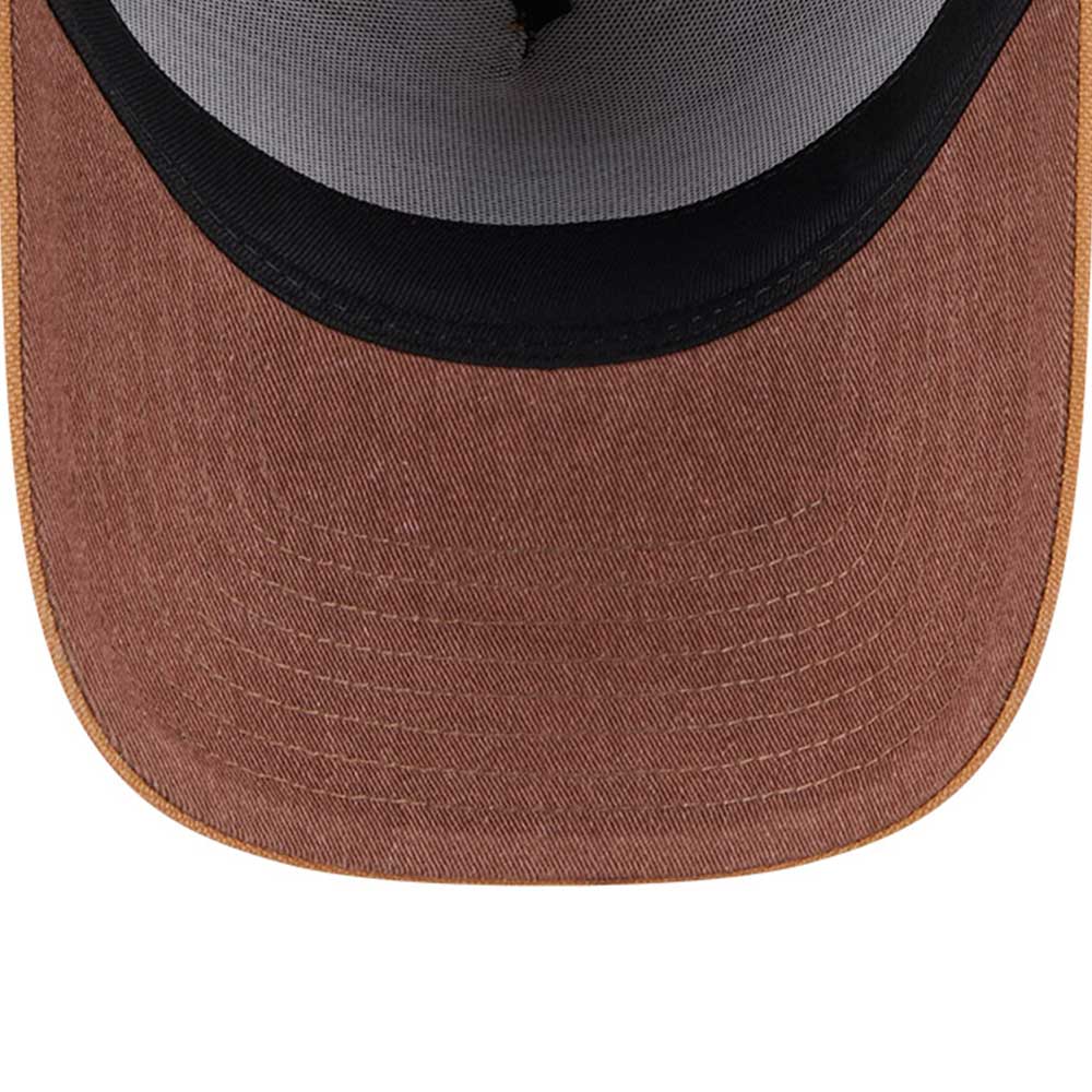 New Era Los Angeles Lakers Washed Canvas Bronze 9FORTY A-Frame Adjustable Cap