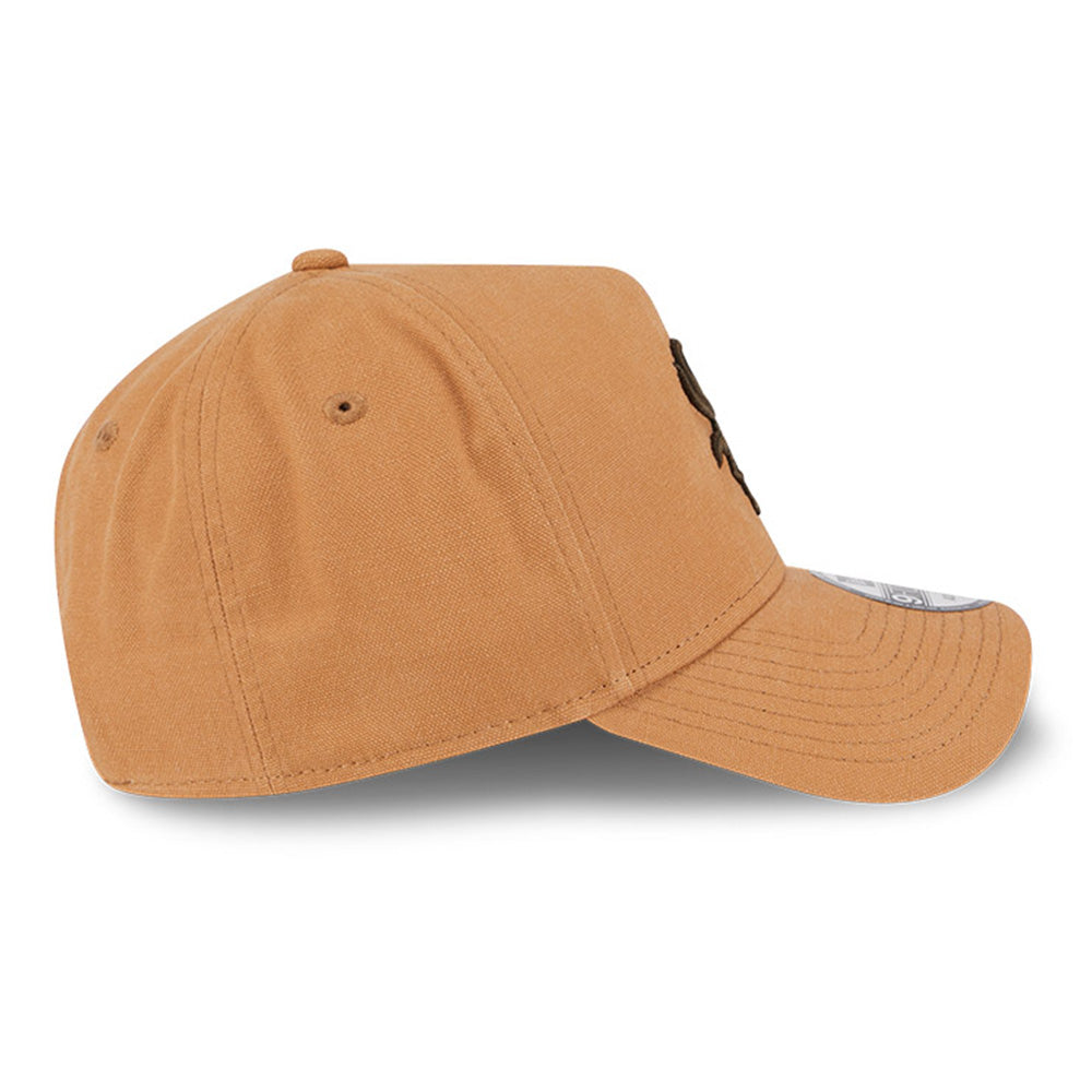 New Era Chicago White Sox Washed Canvas Bronze 9FORTY A-Frame Adjustable Cap