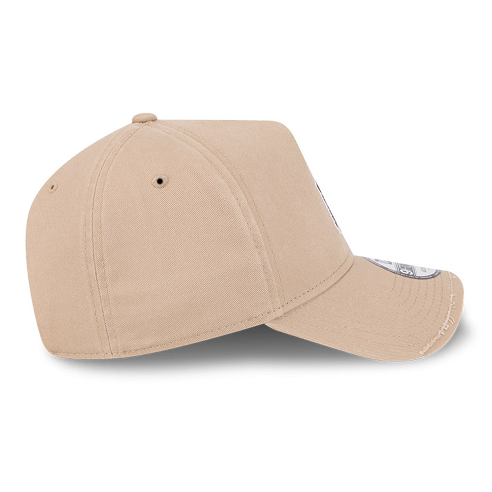 New Era New York Yankees Visor Distress Camel 9FORTY A-Frame Adjustable Cap