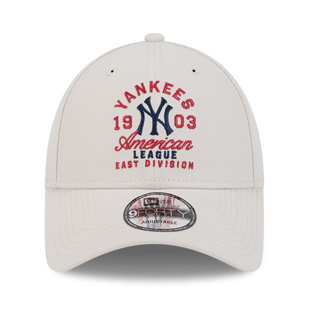 New Era New York Yankees Arch Stone 9FORTY Adjustable Cap