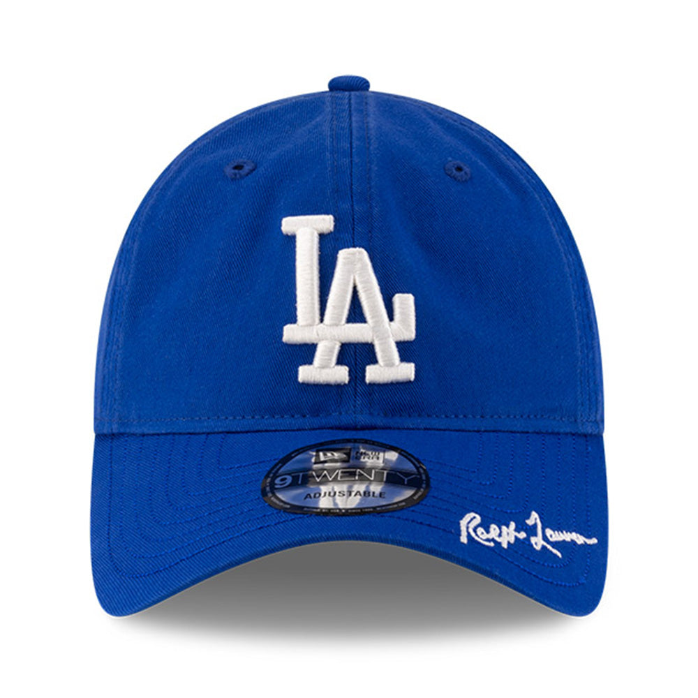 New Era x Ralph Lauren Los Angeles Dodgers Blue 9TWENTY Unstructured Adjustable Cap